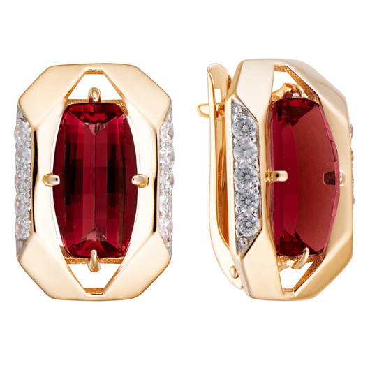 Серьги кл3668а-34 Золото