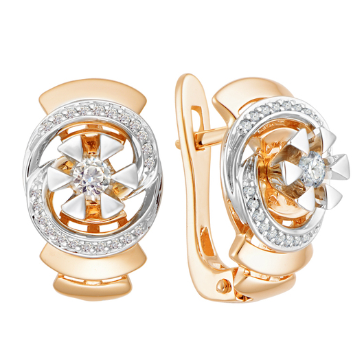 Серьги 1021699 Золото