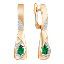 Серьги 2021839 Золото