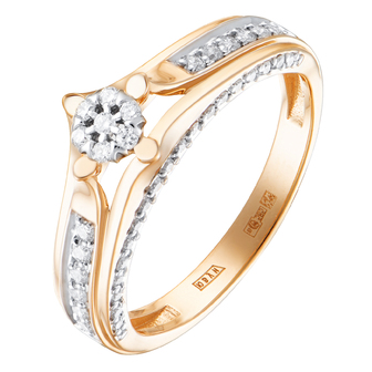 Кольцо 1012311 Золото