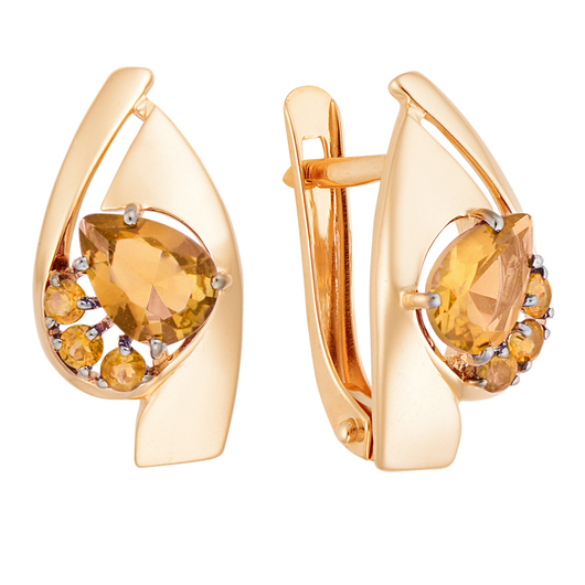 Серьги кл3054а-48 Золото