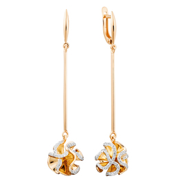 Серьги с524 Золото