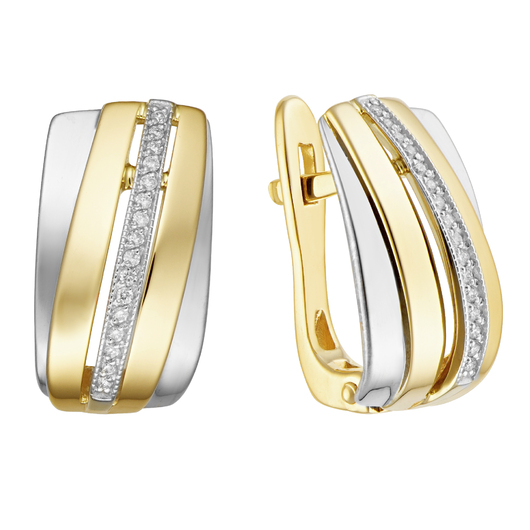 Серьги 1021857 Золото