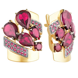 Серьги кл2510а-30 Золото