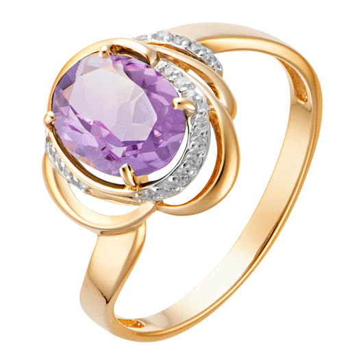 Кольцо кл3584-3 Золото