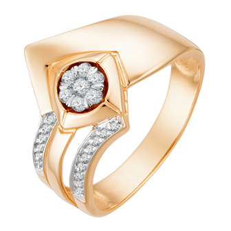 Кольцо 1011980 Золото