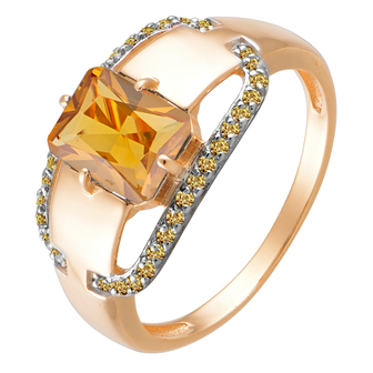 Кольцо кл2880-6 Золото