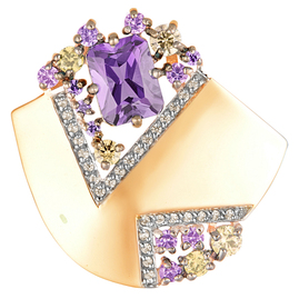 Подвеска кл2557б-3 Золото