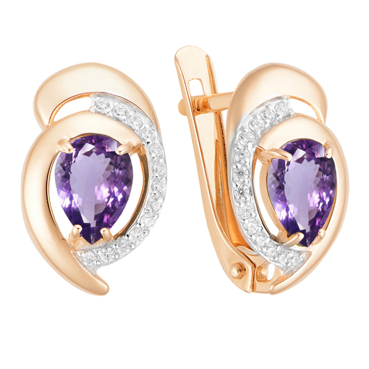 Серьги кл3003а-3 Золото