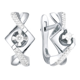 Серьги 1021938 Золото