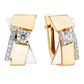 Серьги кл3561а-62 Золото