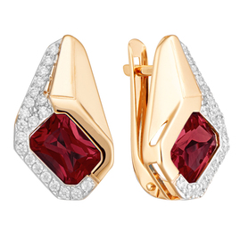 Серьги кл3490а-2 Золото