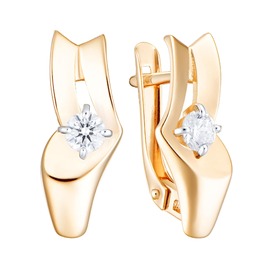 Серьги кл4312а-01 Золото