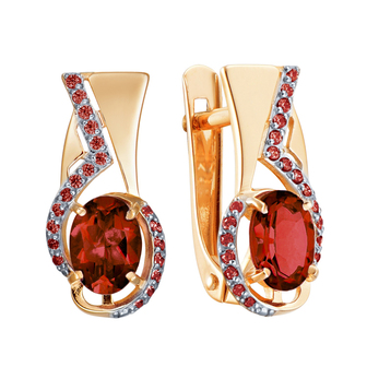 Серьги кл3896а-2 Золото