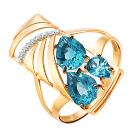 Кольцо кл3834-28 Золото