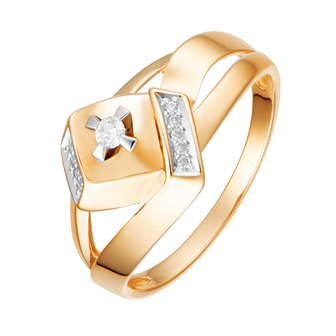 Кольцо 1012192 Золото