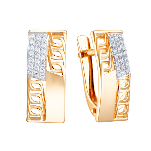 Серьги кл3953а-01 Золото