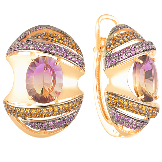 Серьги кл2277а-49 Золото