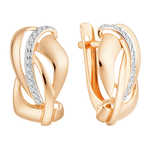 Серьги кл3185а Золото