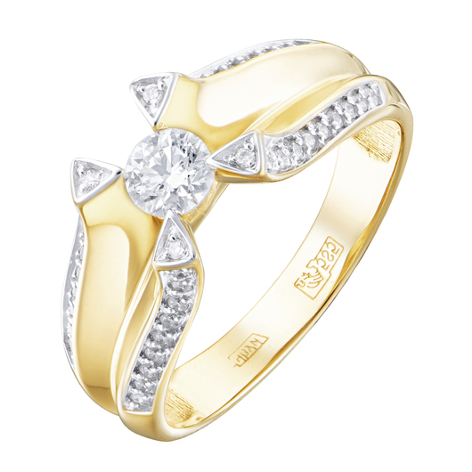 Кольцо 1012003 Золото