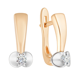 Серьги 1021760 Золото