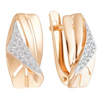 Серьги кл2991а Золото