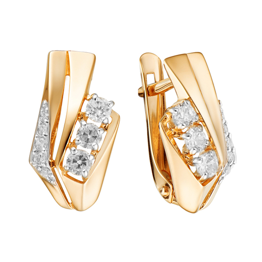 Серьги кл3795а Золото