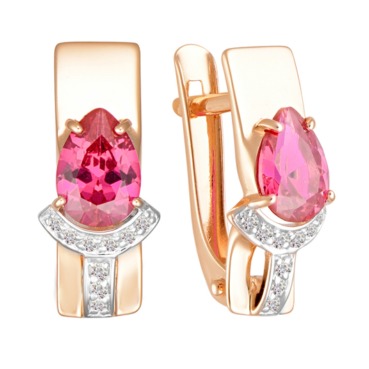 Серьги кл2852а-30 Золото