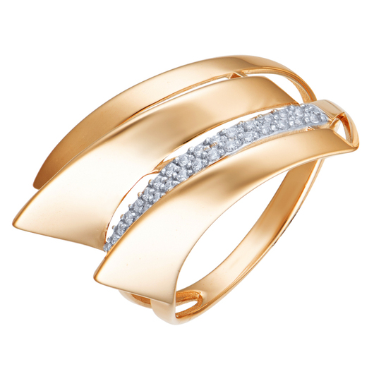 Кольцо кл3983-01 Золото