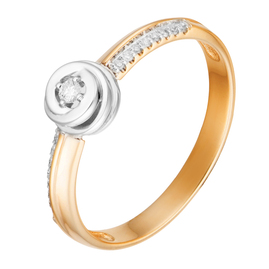 Кольцо 1012237 Золото