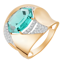 Кольцо кл3282-64 Золото