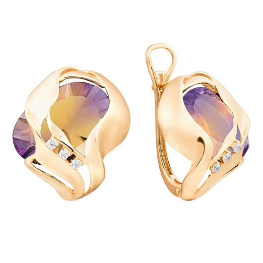 Серьги кл1667а-49 Золото