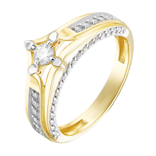 Кольцо 1012321 Золото