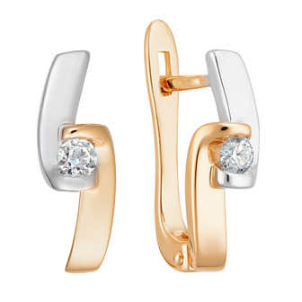 Серьги 1021750 Золото