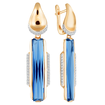 Серьги кл3266а-58 Золото