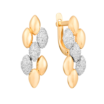 Серьги кл1762а Золото