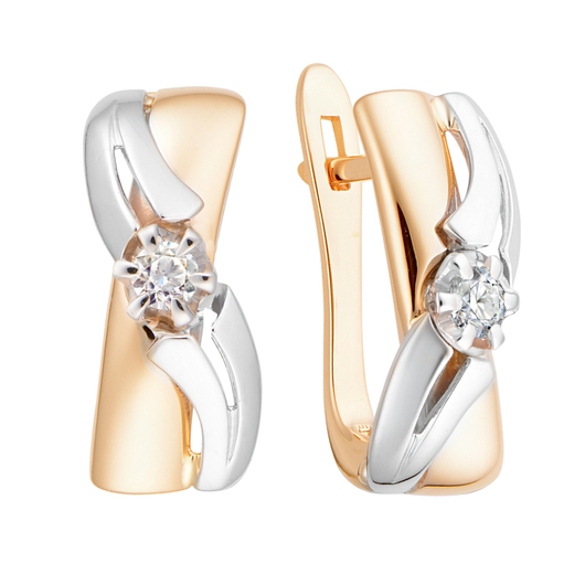 Серьги 1021733 Золото