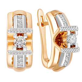 Серьги 1021697 Золото