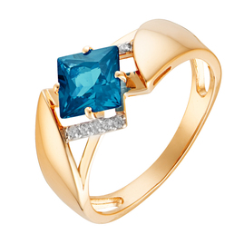 Кольцо кл3730-28 Золото