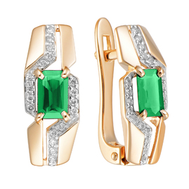 Серьги 2021882 Золото