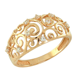 Серьги кл4095а-15-01 Золото
