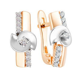 Серьги кл2871а-62 Золото