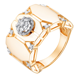 Кольцо 1012333 Золото