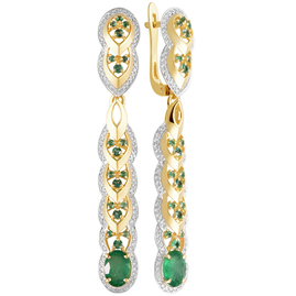 Серьги 2021549 Золото