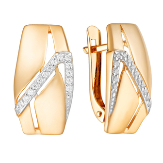 Серьги кл3840а Золото