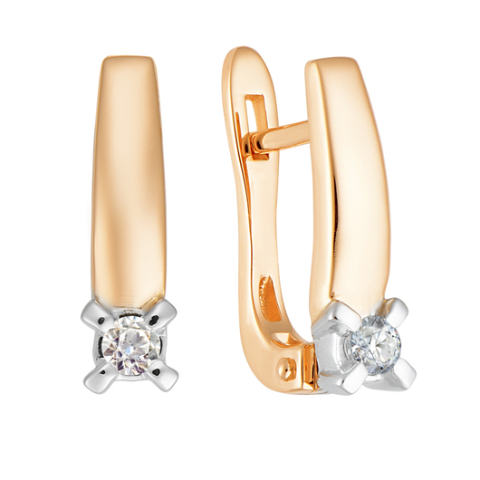 Серьги 1021710 Золото