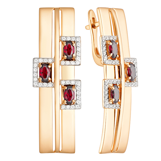 Серьги кл3452а-30-01 Золото