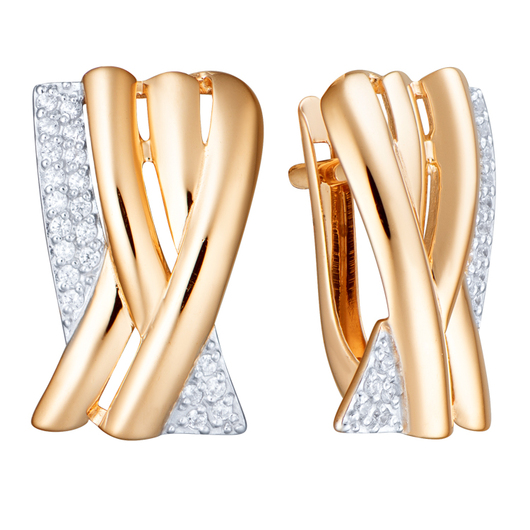 Серьги кл3881а Золото