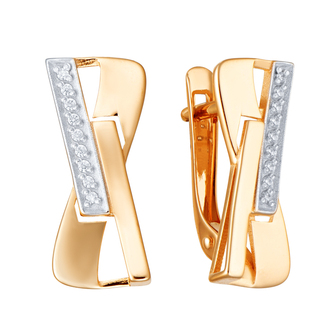 Серьги кл3943а Золото