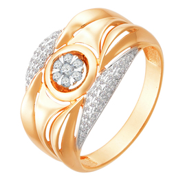 Кольцо 1011814 Золото